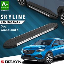 Opel Grandland X Skyline Krom Yan Basamak 183 Cm 2017-2024 A+ Kalite