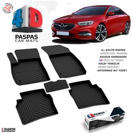 S-Dizayn Opel Insignia 4D Havuzlu Paspas 2017-2022 A+Kalite