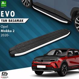 S-Dizayn Opel Mokka 2 Evo Aluminyum Yan Basamak 173 Cm 2020 Üzeri A+ Kalite