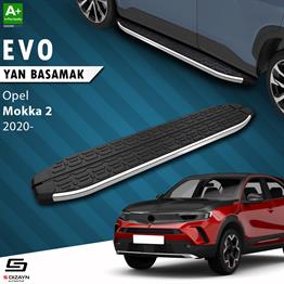 S-Dizayn Opel Mokka 2 Evo Krom Yan Basamak 173 Cm 2020 Üzeri A+ Kalite