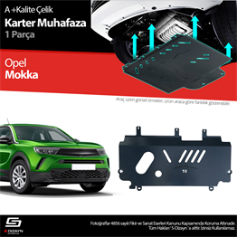 S-Dizayn Opel Mokka Çelik Karter Muhafaza Koruma 2020 Üzeri A+ Kalite