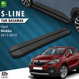 S-Dizayn Opel Mokka S-Line Siyah Yan Basamak 163 Cm 2012-2019 A+ Kalite