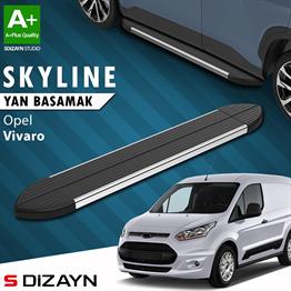 Opel Vivaro B Kısa Şase Skyline Krom Yan Basamak 213 Cm 2015-2018 A+ Kalite