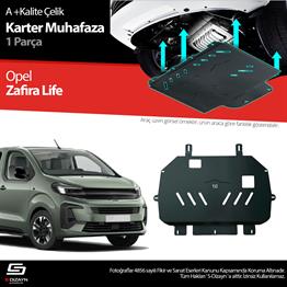 S-Dizayn Opel Zafira Life 2.0 Çelik Karter Muhafaza Koruma 2020 Üzeri A+ Kalite