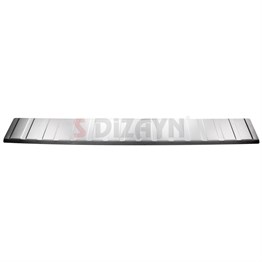 S-Dizayn Opel Zafira Life Kısa Şase Krom Arka Tampon Eşiği 2019 Üzeri