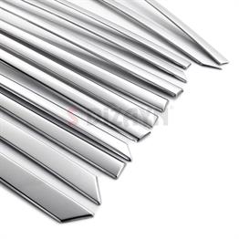 S-Dizayn Peugeot 2008 2 Krom Cam Çerçevesi 12 Prç 2020-2023 A+ Kalite