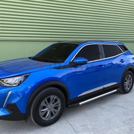 S-Dizayn Peugeot 2008 2 Krom Yan Kapı Çıtası 4 Prç 2020-2023