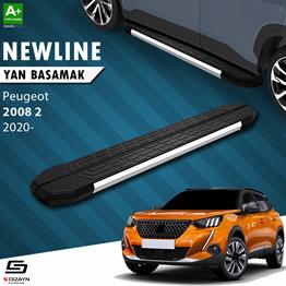 S-Dizayn Peugeot 2008 2 NewLine Krom Yan Basamak 183 Cm 2020 Üzeri A+ Kalite