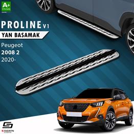 S-Dizayn Peugeot 2008 2 OEM Still Pro V2 Aluminyum Yan Basamak 183 Cm 2020 Üzeri A+ Kalite