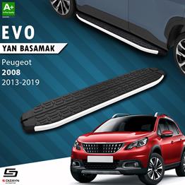 S-Dizayn Peugeot 2008 Evo Aluminyum Yan Basamak 173 Cm 2013-2019 A+ Kalite