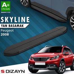 Peugeot 2008 Skyline Siyah Yan Basamak 173 Cm 2013-2019 A+ Kalite