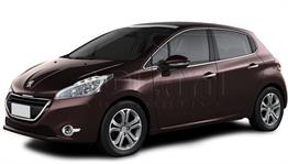 S-Dizayn Peugeot 208 Krom Kapı Kolu 4 Kapı 2012-2019