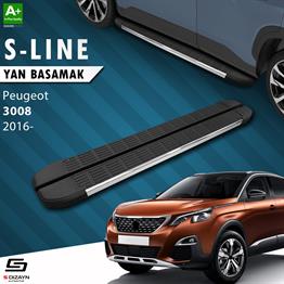 Peugeot 3008 2 S-Line Krom Yan Basamak 183 Cm 2016-2023 A+ Kalite