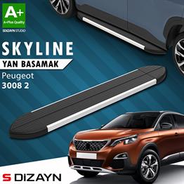 Peugeot 3008 2 Skyline Aluminyum Yan Basamak 183 Cm 2016-2023 A+ Kalite