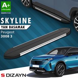 Peugeot 3008 3 Skyline Krom Yan Basamak 183 Cm 2024 Üzeri A+ Kalite