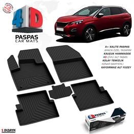 S-Dizayn Peugeot 3008 Allure 4D Havuzlu Paspas 2016-2023