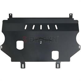 S-Dizayn Peugeot 3008 Çelik Karter Muhafaza Koruma 2009-2016 A+ Kalite