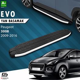 S-Dizayn Peugeot 3008 Evo Aluminyum Yan Basamak 183 Cm 2009-2016 A+ Kalite