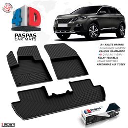 S-Dizayn Peugeot 3008 GT-Line 4D Havuzlu Paspas 2016-2023
