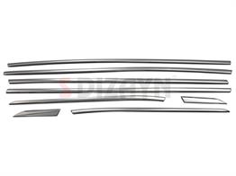 S-Dizayn Peugeot 3008 Krom Cam Çıtası 8 Prç. 2016-2023