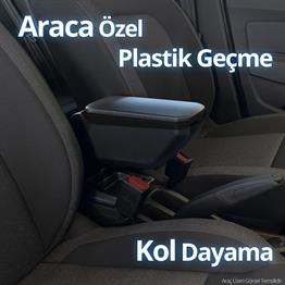 S-Dizayn Peugeot 301 Kol Dayama Kolçak Geçmeli ABS Siyah 2012-2017 A+Kalite