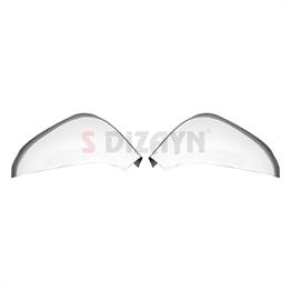 S-Dizayn Peugeot 308 Krom Ayna Kapağı 2 Prç 2007-2013