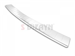 S-Dizayn Peugeot 5008 2 Krom Arka Tampon Eşiği 2017-2020 A+ Kalite