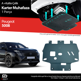 S-Dizayn Peugeot 5008 Çelik Karter Muhafaza Koruma 2024 Üzeri A+ Kalite