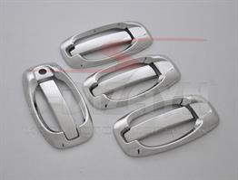 S-Dizayn Peugeot Bipper Krom Kapı Kolu 4 Kapı 8 Prç (Set) 2007-2017