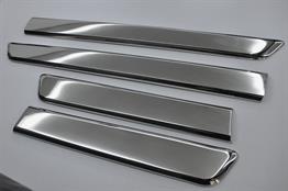 S-Dizayn Peugeot Bipper Krom Yan Kapı Çıtası 4 Prç 2007-2017