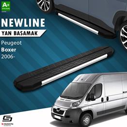S-Dizayn Peugeot Boxer 3 Uzun Şase NewLine Krom Yan Basamak 313 Cm 2006 Üzeri A+ Kalite