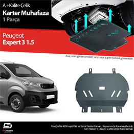 S-Dizayn Peugeot Expert 1.5 Çelik Karter Muhafaza Koruma 2016 Üzeri A+ Kalite