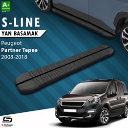 Peugeot Partner 2 Tepee S-Line Siyah Yan Basamak 193 Cm 2008-2018 A+ Kalite