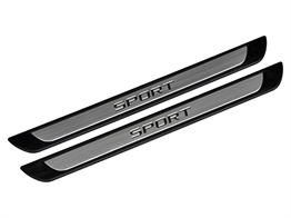 S-Dizayn Peugeot Partner 3 Krom Kapı Eşik Koruması Sport Line 2018 Üzeri 2 Parça