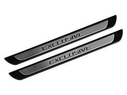 S-Dizayn Peugeot Partner 3 Krom Kapı Eşik Koruması Exclusive Line 2018 Üzeri 2 Parça