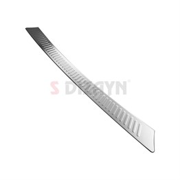 S-Dizayn Peugeot Partner Tepee Krom Arka Tampon Eşiği 2008-2018