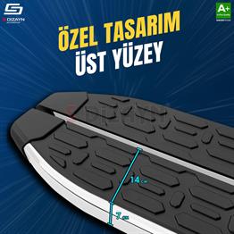 Peugeot Rifter Evo Krom Yan Basamak 203 Cm 2019 Üzeri A+ Kalite