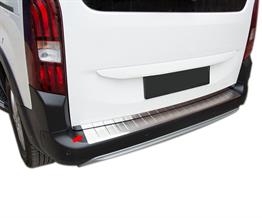 S-Dizayn Peugeot Rifter Krom Arka Tampon Eşiği 2019 Üzeri