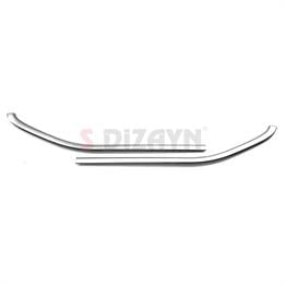 S-Dizayn Peugeot Rifter Krom Cam Çıtası 2 Prç. 2019 Üzeri A+ Kalite