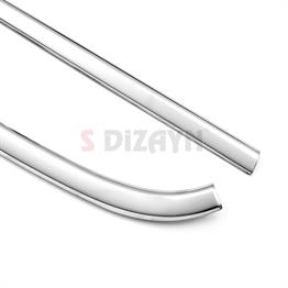 S-Dizayn Peugeot Rifter Krom Cam Çıtası 2 Prç. 2019 Üzeri A+ Kalite