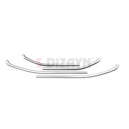 S-Dizayn Peugeot Rifter Krom Cam Çıtası 4 Prç. 2019 Üzeri A+ Kalite