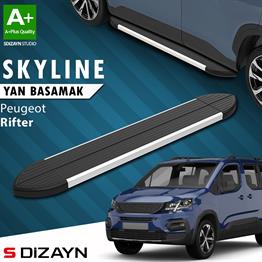 Peugeot Rifter Skyline Aluminyum Yan Basamak 203 Cm 2019-2023 A+ Kalite