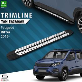S-Dizayn Peugeot Rifter TrimLine Gri Yan Basamak 202 Cm 2019 Üzeri A+ Kalite