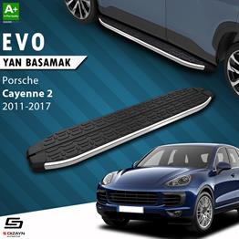 S-Dizayn Porsche Cayenne 2 Evo Krom Yan Basamak 193 Cm 2011-2017 A+ Kalite