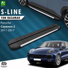S-Dizayn Porsche Cayenne 2 S-Line Aluminyum Yan Basamak 193 Cm 2011-2017 A+ Kalite