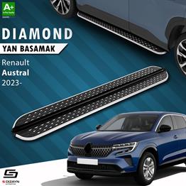 S-Dizayn Renault Austral Diamond Krom Yan Basamak 183 Cm 2023 Üzeri A+ Kalite
