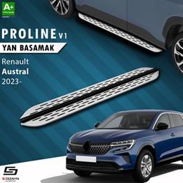 S-Dizayn Renault Austral OEM Still Pro V1 Aluminyum Yan Basamak 183 Cm 2023 Üzeri A+ Kalite