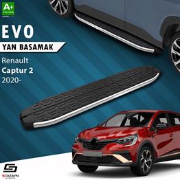 S-Dizayn Renault Captur 2 Evo Krom Yan Basamak 183 Cm 2020 Üzeri A+ Kalite