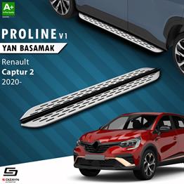 S-Dizayn Renault Captur 2 OEM Still Pro V1 Aluminyum Yan Basamak 183 Cm 2020 Üzeri A+ Kalite