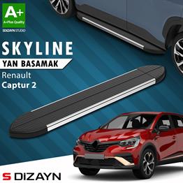 Renault Captur 2 Skyline Krom Yan Basamak 183 Cm 2020 Üzeri A+ Kalite